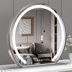 Lighted Vanity Mirror Tri-Tone LED 360° Rotation Rechargeable