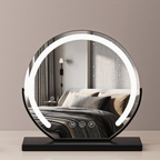 Lighted Vanity Mirror Tri-Tone LED 360° Rotation Rechargeable