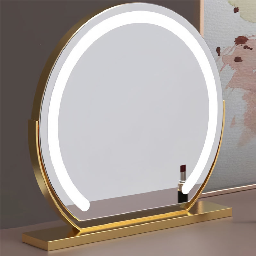 Lighted Vanity Mirror Tri-Tone LED 360° Rotation Rechargeable