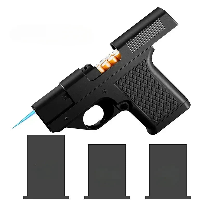 Lighter Refillable Jet Flame Hidden Compartment