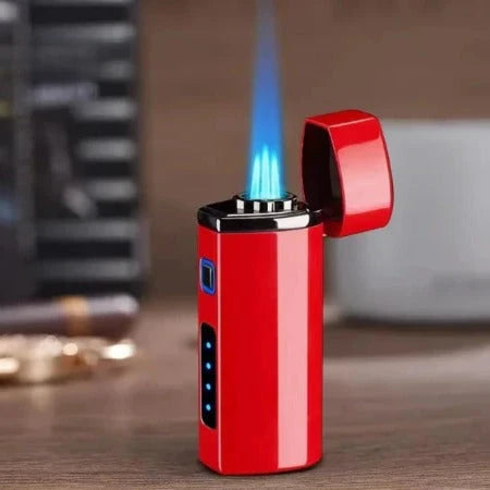Lighter USB Rechargeable Windproof Full Metal