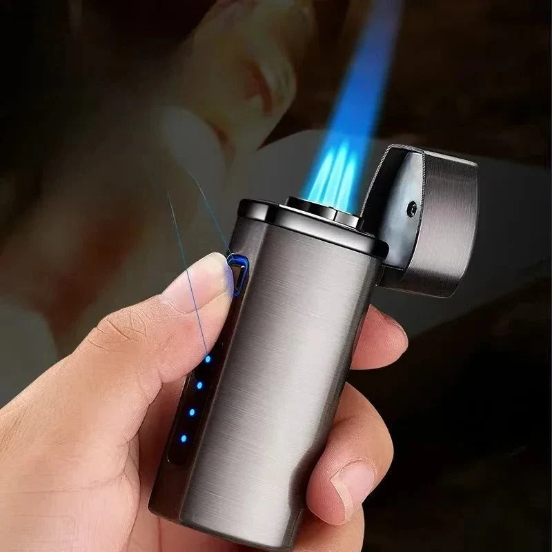 Lighter USB Rechargeable Windproof Full Metal