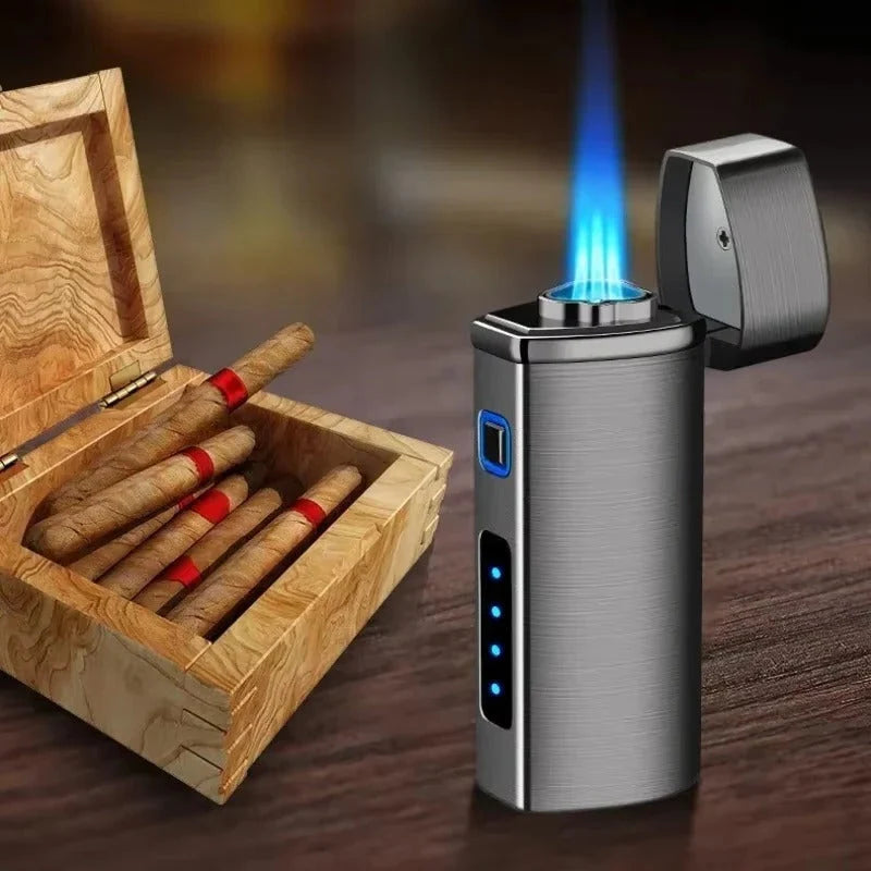 Lighter USB Rechargeable Windproof Full Metal