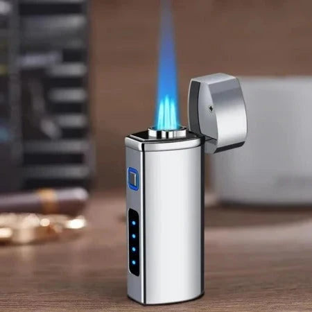 Lighter USB Rechargeable Windproof Full Metal