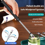 Lighter Windproof Compact Metal & ABS
