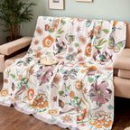 Lightweight Breathable Cotton Throw Blanket