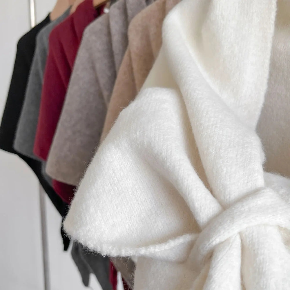 Lightweight Breathable Microfiber Triangle Shawl Cape