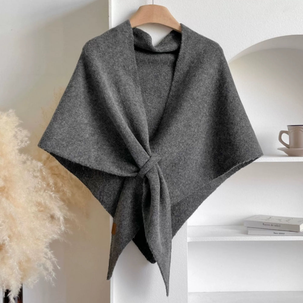 Lightweight Breathable Microfiber Triangle Shawl Cape