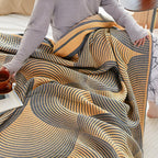 Lightweight Breathable Reversible Cotton Muslin Blanket
