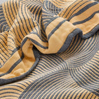Lightweight Breathable Reversible Cotton Muslin Blanket