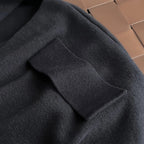 Lightweight Draped Microfiber Shawl Coat