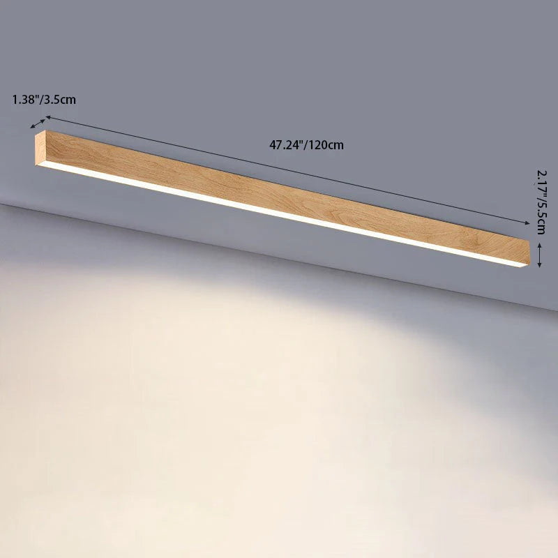 Linear Ceiling Lamp Built-In LED Acrylic Diffuser