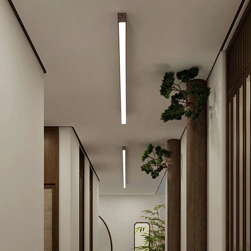Linear Ceiling Lamp Built-In LED Acrylic Diffuser