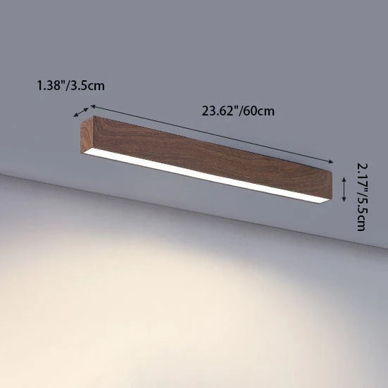 Linear Ceiling Lamp Built-In LED Acrylic Diffuser