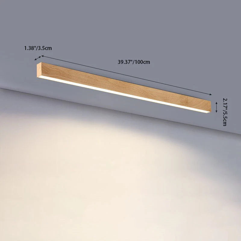 Linear Ceiling Lamp Built-In LED Acrylic Diffuser