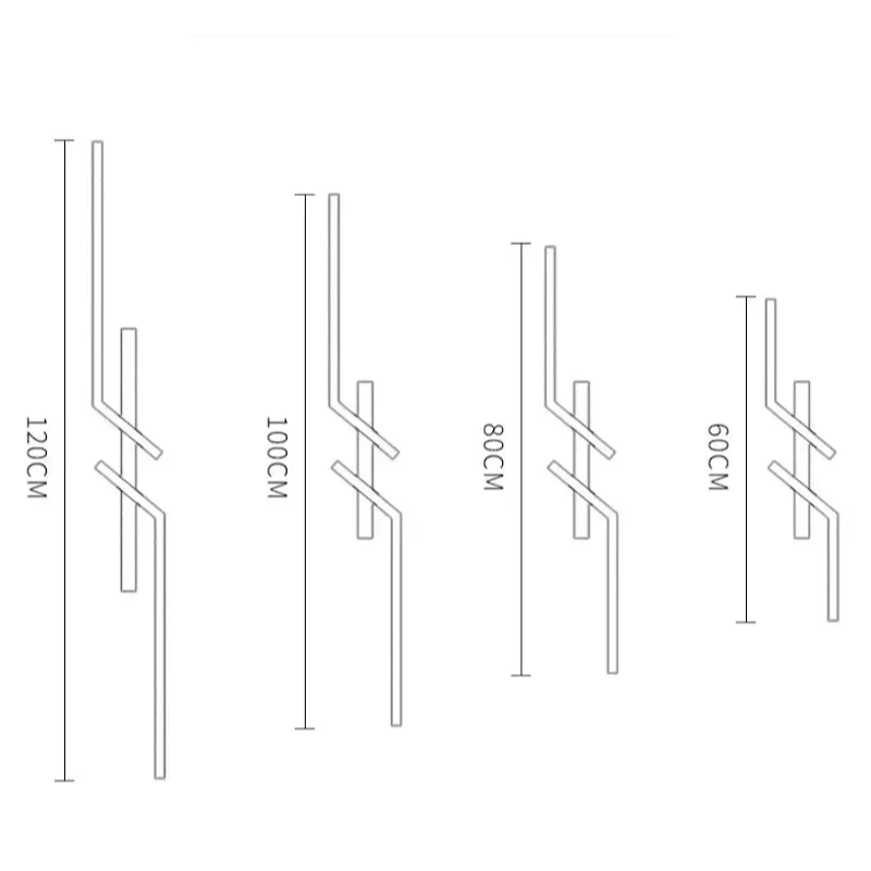 Linear Ceiling Lamp Flush-Mount Dimmable LED