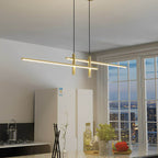 Linear Pendant Light Slim Integrated LED Dimmable