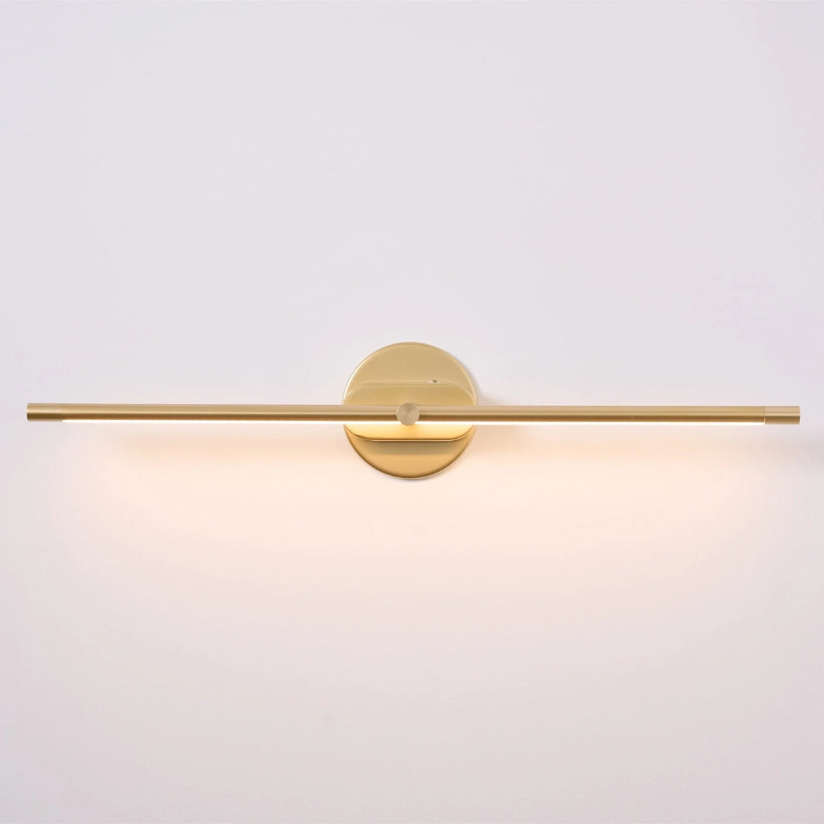 Linear Wall Sconce Battery-Powered Pivoting Warm White LED