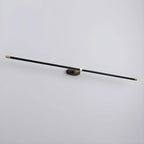 Linear Wall Sconce Battery-Powered Pivoting Warm White LED
