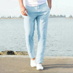 Linen Pants Breathable Lightweight Relaxed Fit