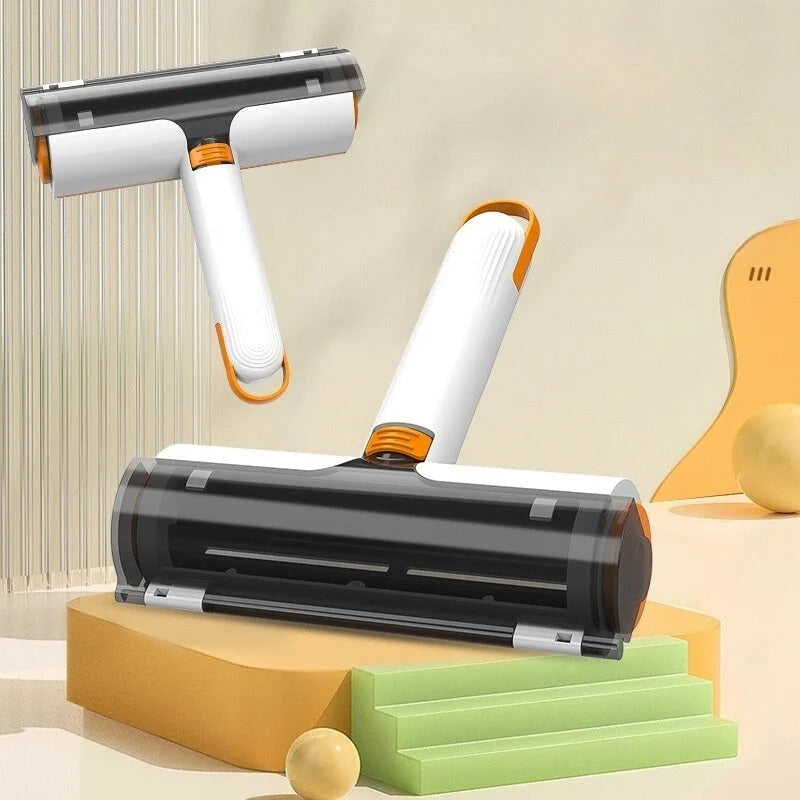 Lint Roller Dual-Sided Brush & Roller Travel Size