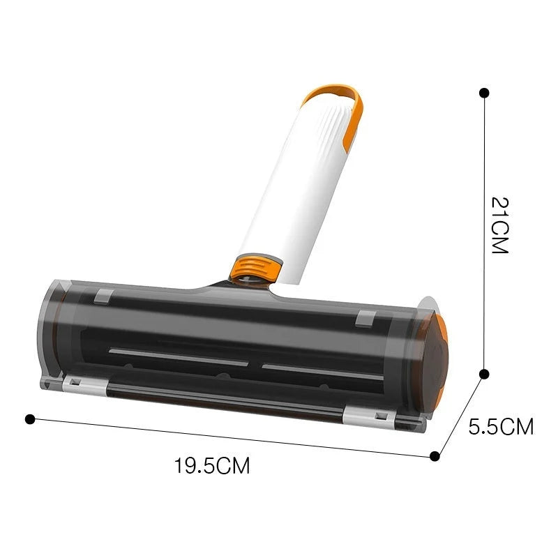 Lint Roller Dual-Sided Brush & Roller Travel Size