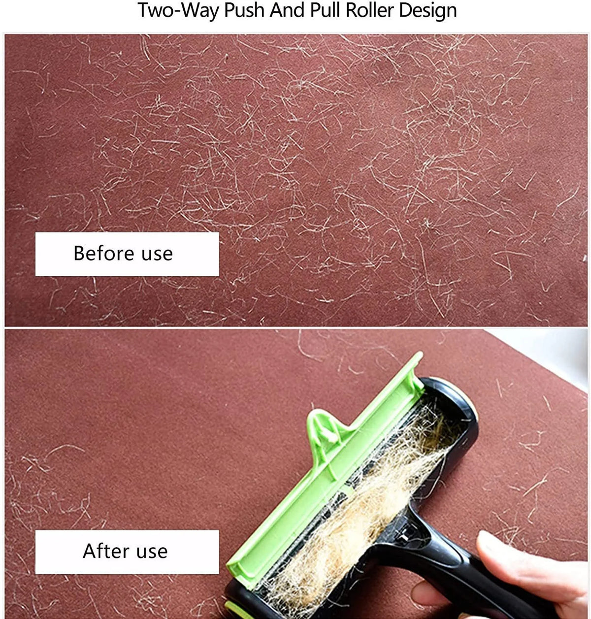 Lint Roller Upgraded Adhesive Multi-Surface Compact