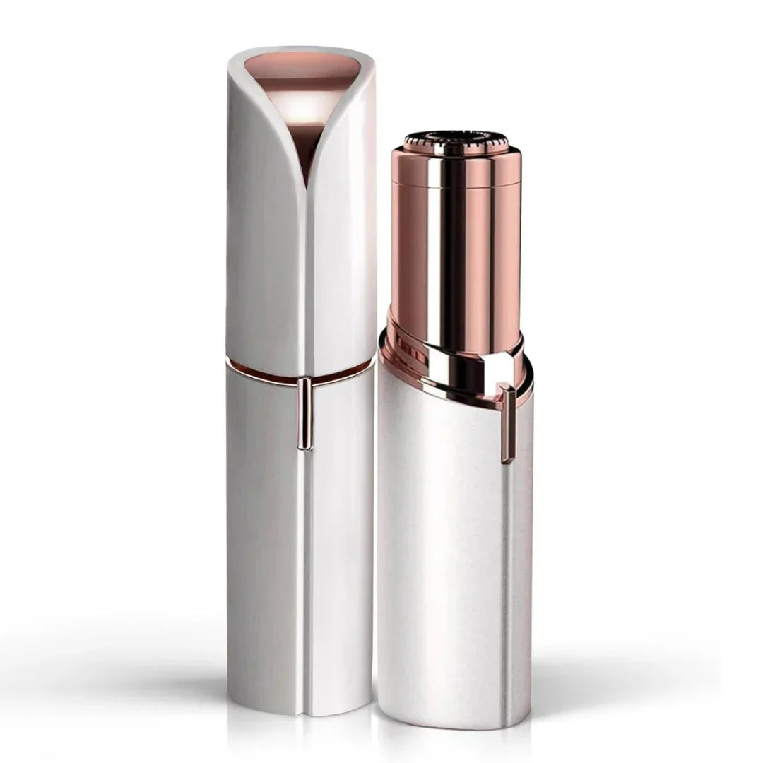 Lip & Chin Trimmer Lipstick-Style Painless Stainless Steel Blade