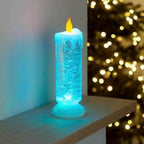 Liquid Motion Candle Color-Changing Spinning Glitter USB & AAA