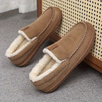 Loafer Slippers Sheep Wool Slip-On Machine Washable