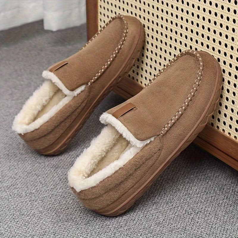 Loafer Slippers Sheep Wool Slip-On Machine Washable