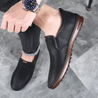 Loafers Orthopedic Support Air-Cushion Sole Leather Upper