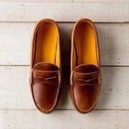 Loafers Slip-On Low Heel Round Toe