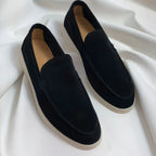 Loafers Slip-On Suede Sheepskin Insole