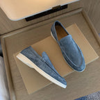 Loafers Slip-On Suede Sheepskin Insole