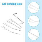 Lock Pick & Extractor Precision Tip Stainless Steel Ergonomic Grip