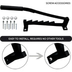 Log Splitter Wall-Mounted Lever-Action Carbon Steel