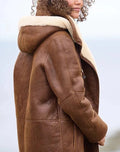 Long Down Jacket Lightweight Integrated Hood