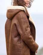 Long Down Jacket Lightweight Integrated Hood