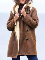 Long Down Jacket Lightweight Integrated Hood