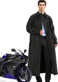 Long Raincoat Four-Layer Waterproof Breathable & Packable