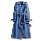 Long Trench Coat Adjustable Waist & Cuffs Tailored Minimal Design