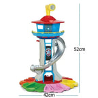 Lookout Tower Playset Spiral Slide Vehicles & Parking Base