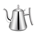 Loose Leaf Teapot Stainless Steel Built-In Infuser Drip-Free Spout
