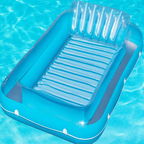 Lounge Chair Inflatable Removable Headrest & Cup Holders