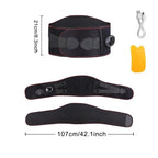 Lower Back Heat Belt Far-Infrared & Vibration USB-C Rechargeable