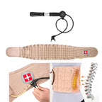 Lumbar Decompression Belt Adjustable Air Traction Breathable Fabric