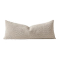 Lumbar Pillow Extra-Long Ergonomic Boucle Cover