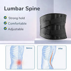 Lumbar Support Belt 360 Degree Stabilization Adjustable Compression