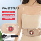 Lumbar Support Belt Inflatable Traction Heat & Vibration USB Rechargeable